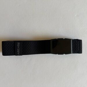 Arcade Jet Black Men's Belt